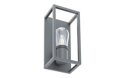 Margano | E14 buitenwandlamp | IP54 grafiet