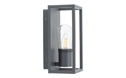 Margano | E14 buitenwandlamp | IP54 grafiet