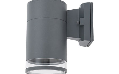 Rockano | E27 buitenwandlamp spot | IP44 grafiet