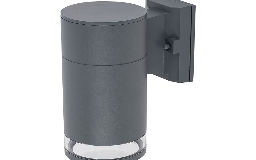 Rockano | E27 buitenwandlamp spot | IP44 grafiet