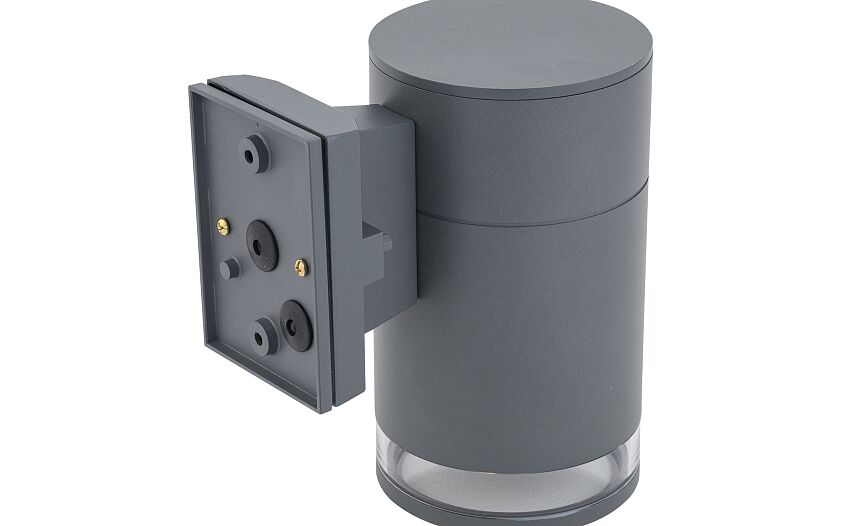 Rockano | E27 buitenwandlamp spot | IP44 grafiet