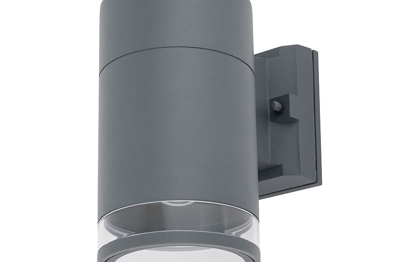 Rockano | E27 buitenwandlamp spot | IP44 grafiet