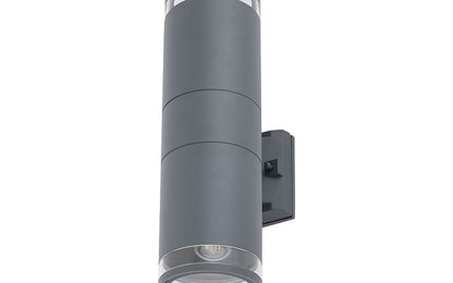Rockano | E27 buitenwandlamp spot | IP44 grafiet