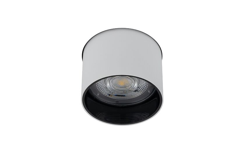 MONO SLIDE TRIMLESS inbouwspot wit met zwart