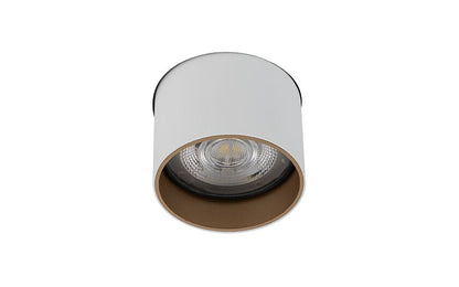 MONO SLIDE TRIMLESS inbouwspot wit met goud