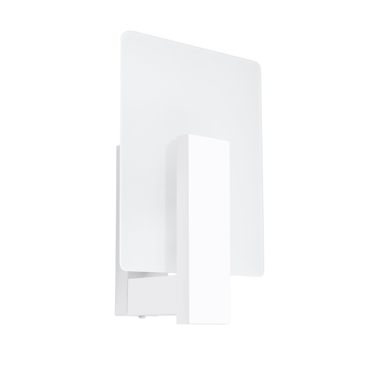 LAPPO vierkante wandlamp wit