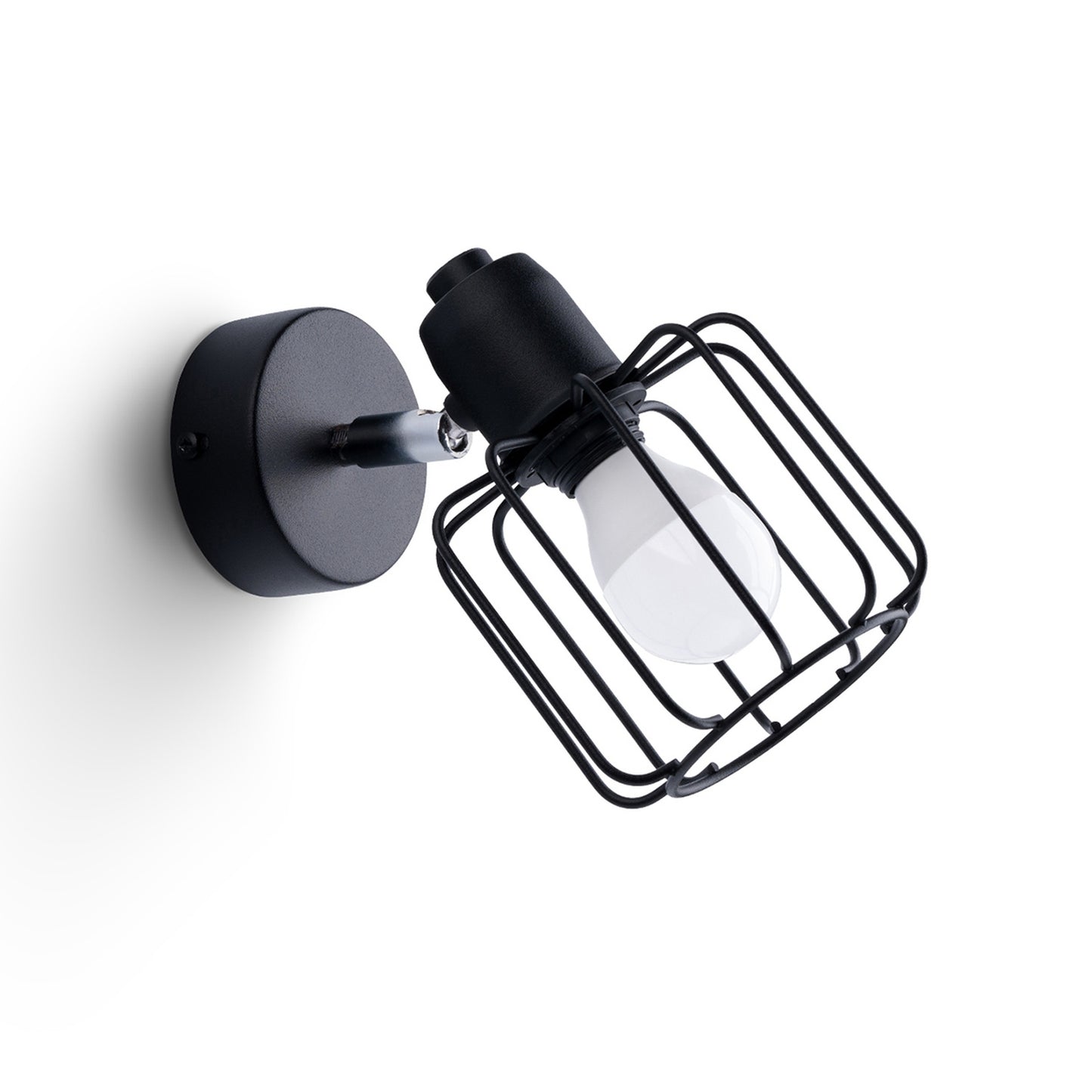 BELUCI wandlamp zwart klein