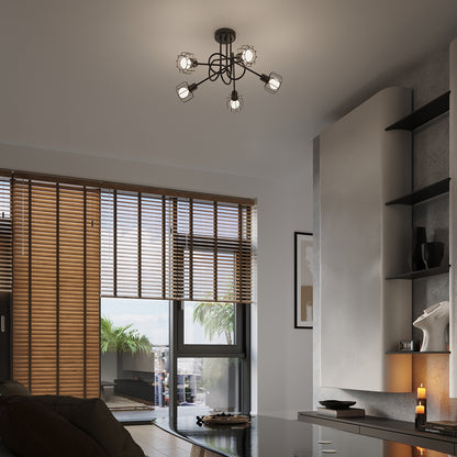 BELUCI wandlamp zwart klein