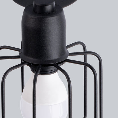 BELUCI wandlamp zwart klein