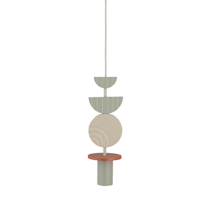 DROPS COLOR hanglamp sage groen toepassing