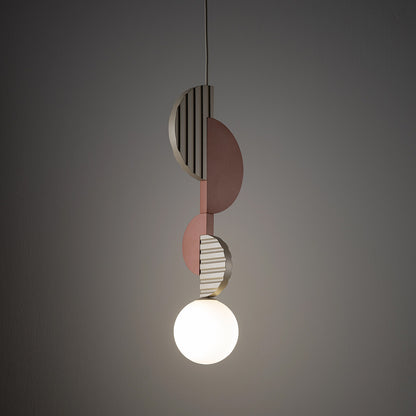 DROPS COLOR hanglamp terracotta sfeerbeeld interieur