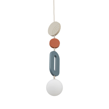 DROPS COLOR hanglamp umbra blauw detail