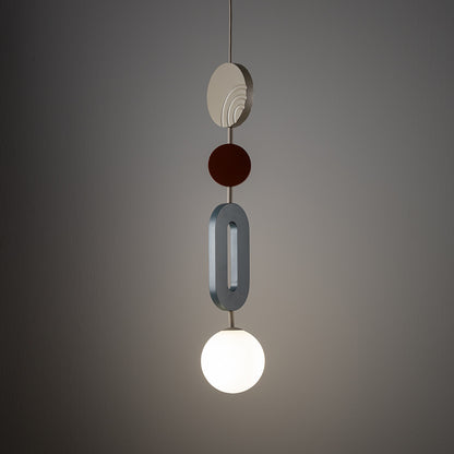 DROPS COLOR hanglamp umbra blauw sfeerbeeld interieur