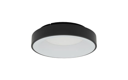 NIKKI ROUND zwart ronde LED plafondlamp