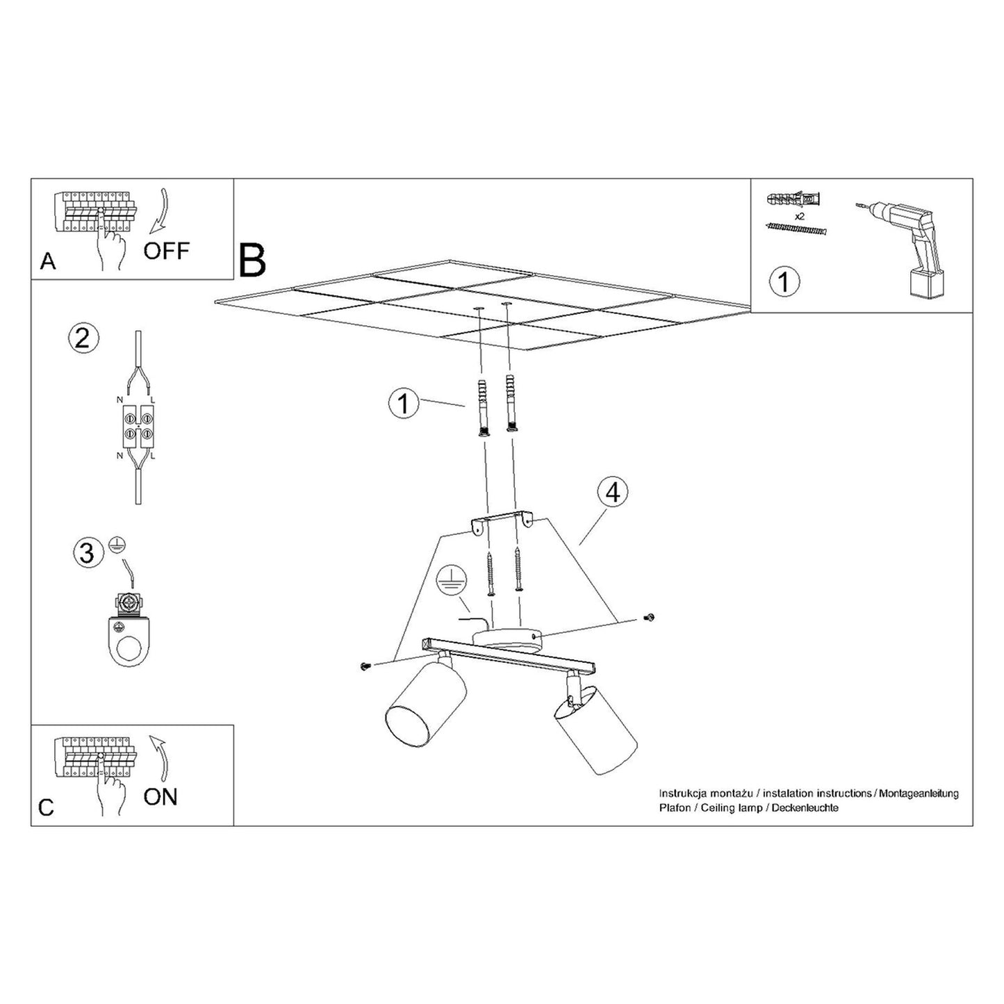 LEMMI plafondlamp