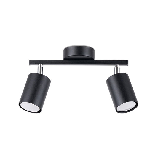 LEMMI 2 | ceiling light | 2 adjustable spotlights | GU10 black