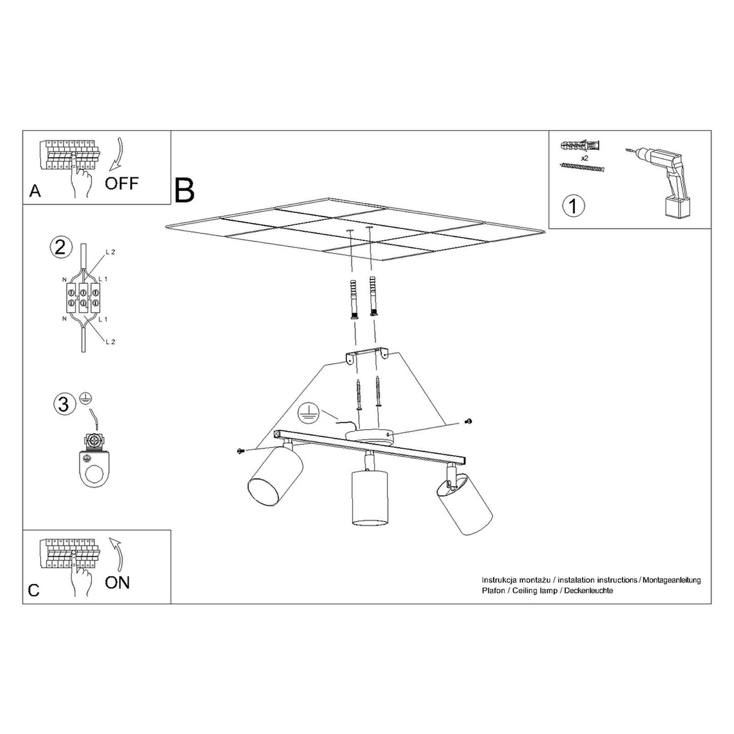 LEMMI plafondlamp