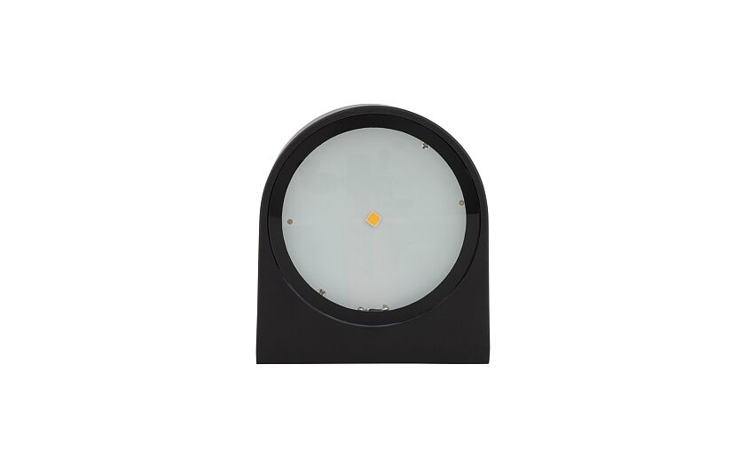 Nelano | LED buitenwandlamp compact | IP54 zwart