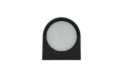 Nelano | LED buitenwandlamp compact | IP54 zwart