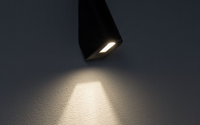 Clinaro | LED buitenwandlamp accent | IP54 zwart