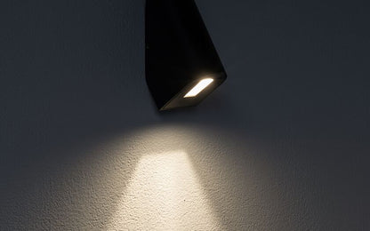 Clinaro | LED buitenwandlamp accent | IP54 zwart