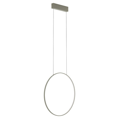 CIRCOLO LED SILK OLIVE | ring hanglamp | dimbaar 3000K