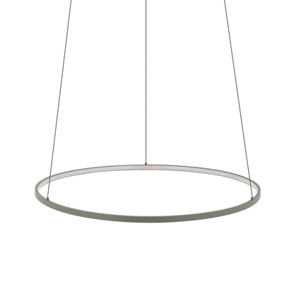 CIRCOLO LED SILK OLIVE ring hanglamp detail