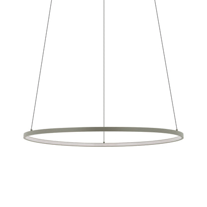 CIRCOLO LED SILK OLIVE ring hanglamp interieur