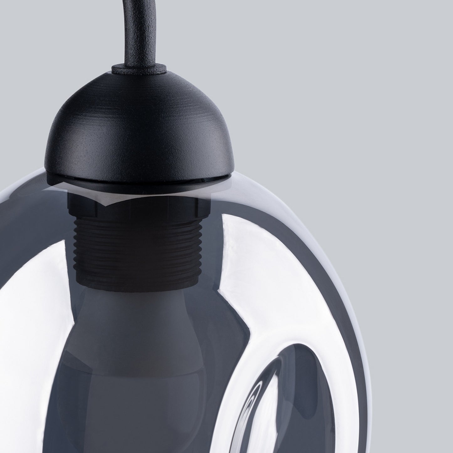 FILLAN ovale wandlamp zwart