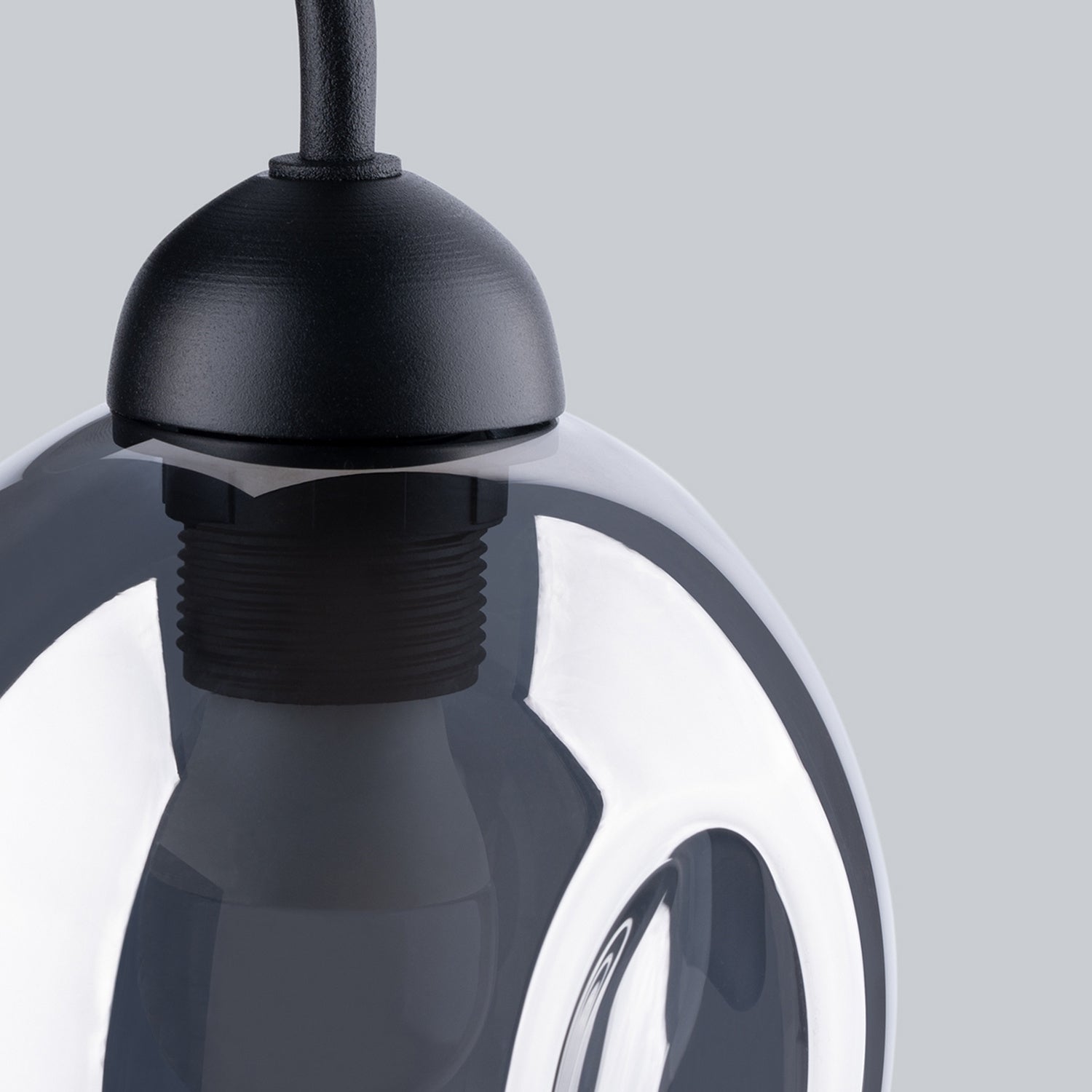 FILLAN ovale wandlamp zwart