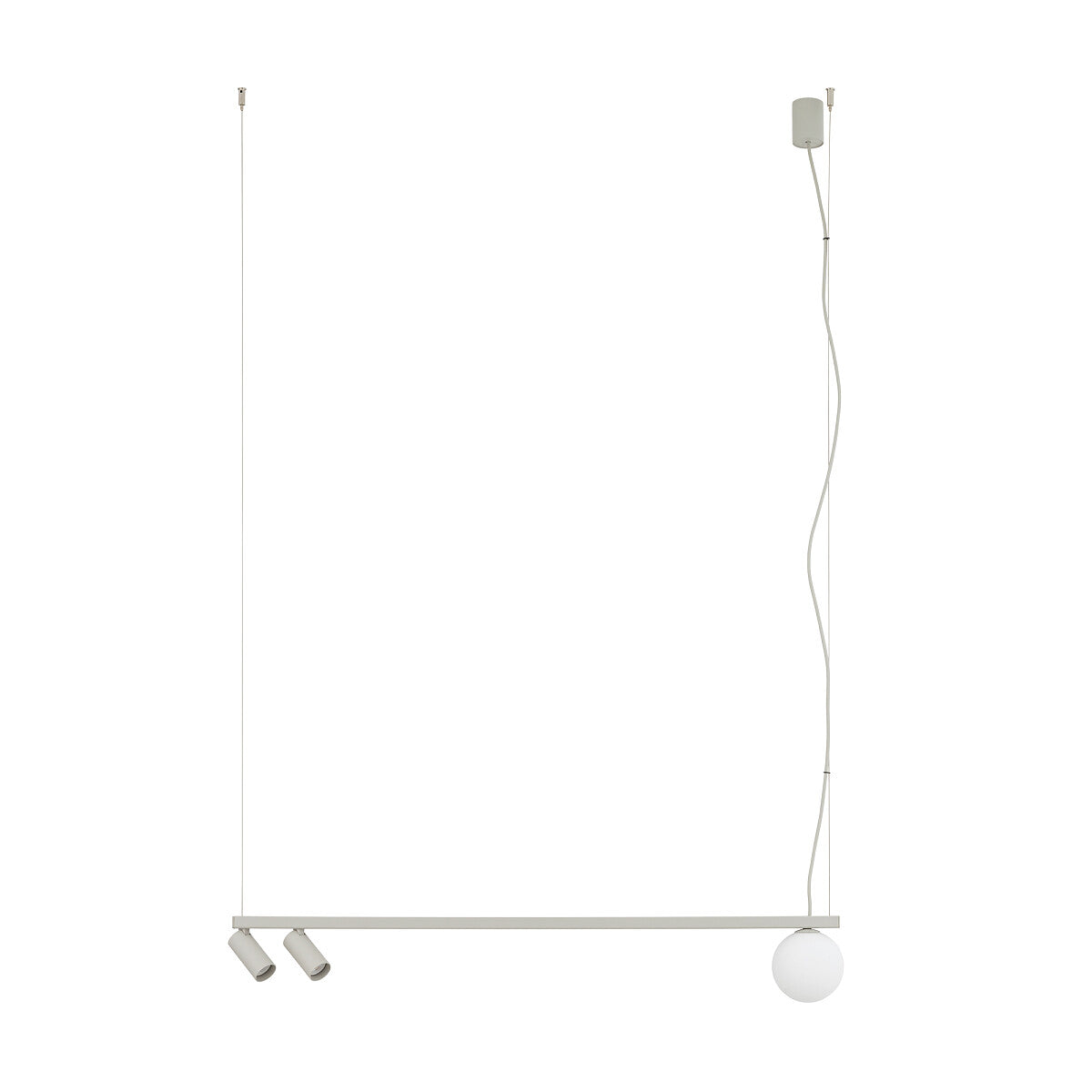 FOURTY III | lineaire design hanglamp | 3 lichtpunten