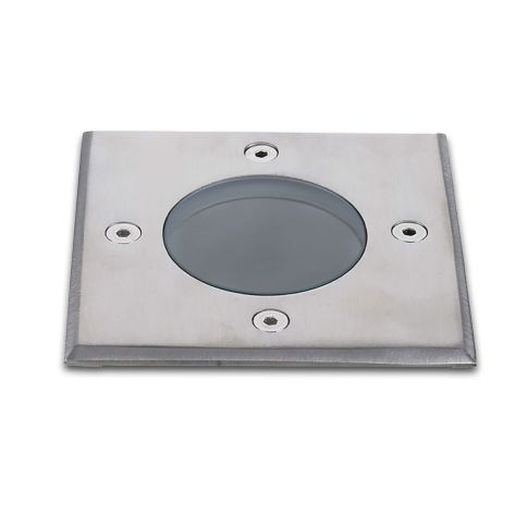 ISOLED 115524 grondspot GU10 vierkant IP67 excl. lichtbron