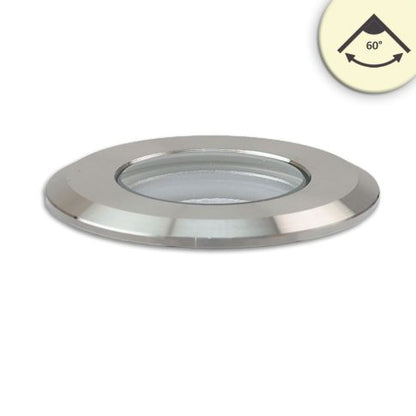 ISOLED 115668 grondspot RVS Ø45 60° IP67