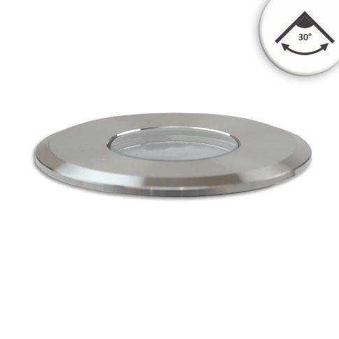 ISOLED 115672 grondspot RVS Ø55 30° 4000K IP67