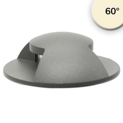 ISOLED 115674 grondspot zwart 2-zijdig Ø60 IP67