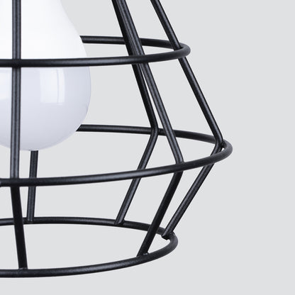 SUBA geometrische wandlamp zwart