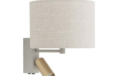 SANTANA A wandlamp crème