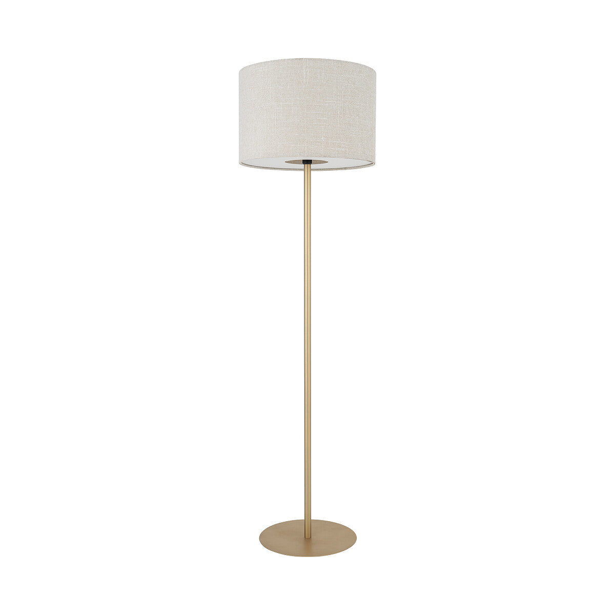 SANTANA staande lamp crème goud