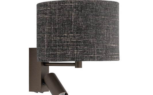 AMARELA A wandlamp zwart melange