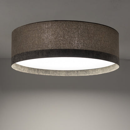 LAGO plafondlamp stoffen kap sfeerbeeld