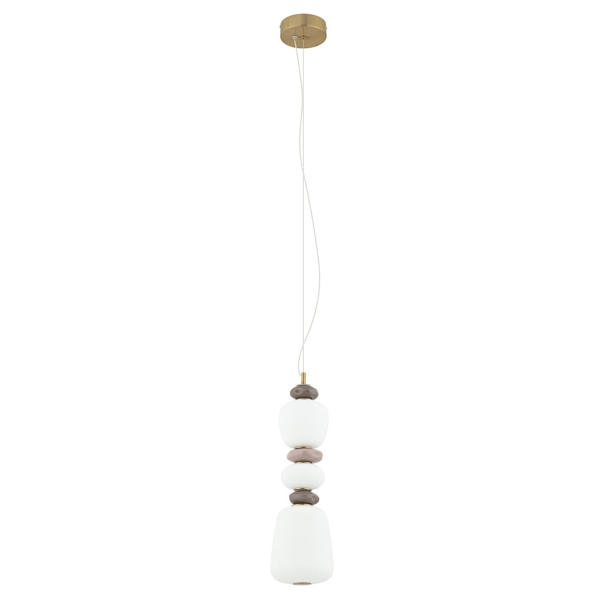 CERAMIC LED | ceramic pendant lamp | glass | 3000K