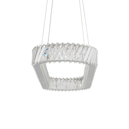 LUXORA OVAL kristallen kroonluchter eetkamer