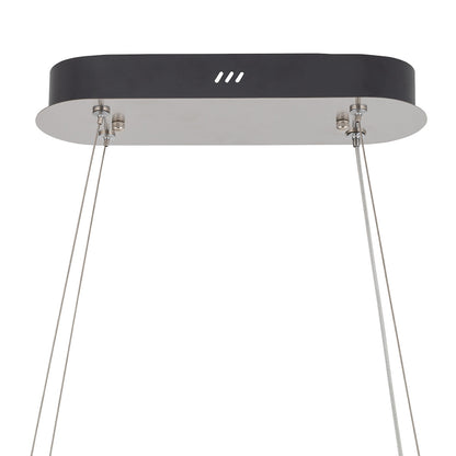 LUXORA OVAL kristallen kroonluchter sfeer