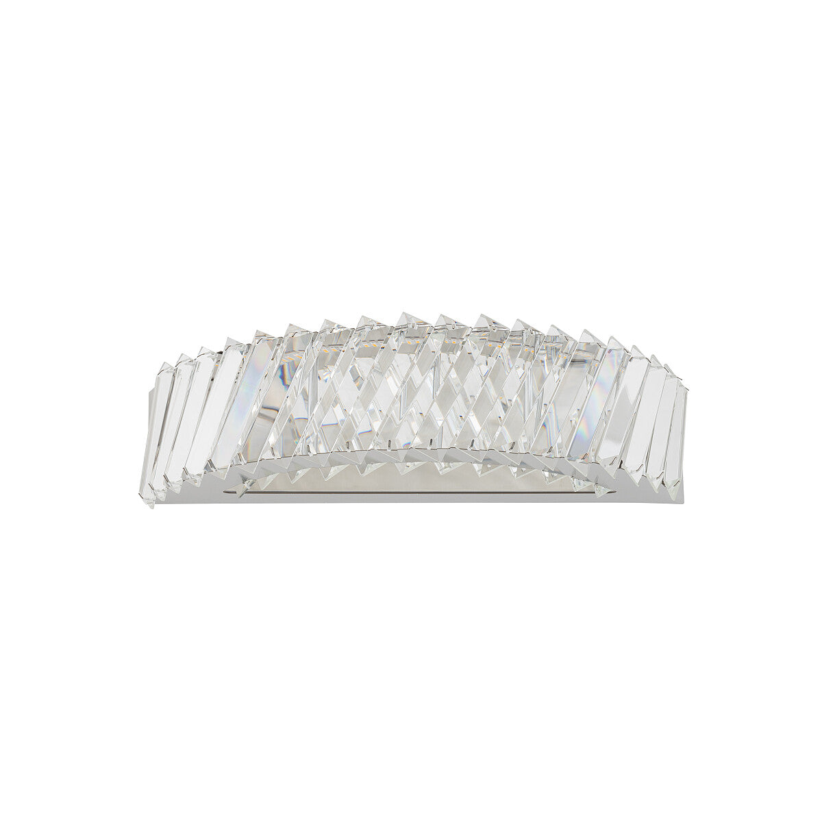 LUXORA LED kristallen wandlamp 38cm