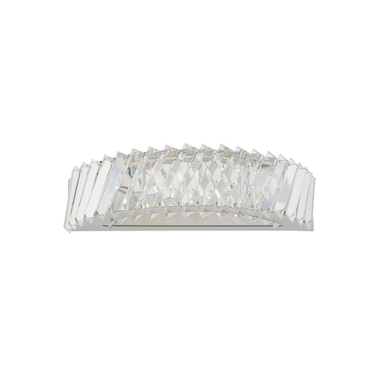 LUXORA LED kristallen wandlamp 38cm