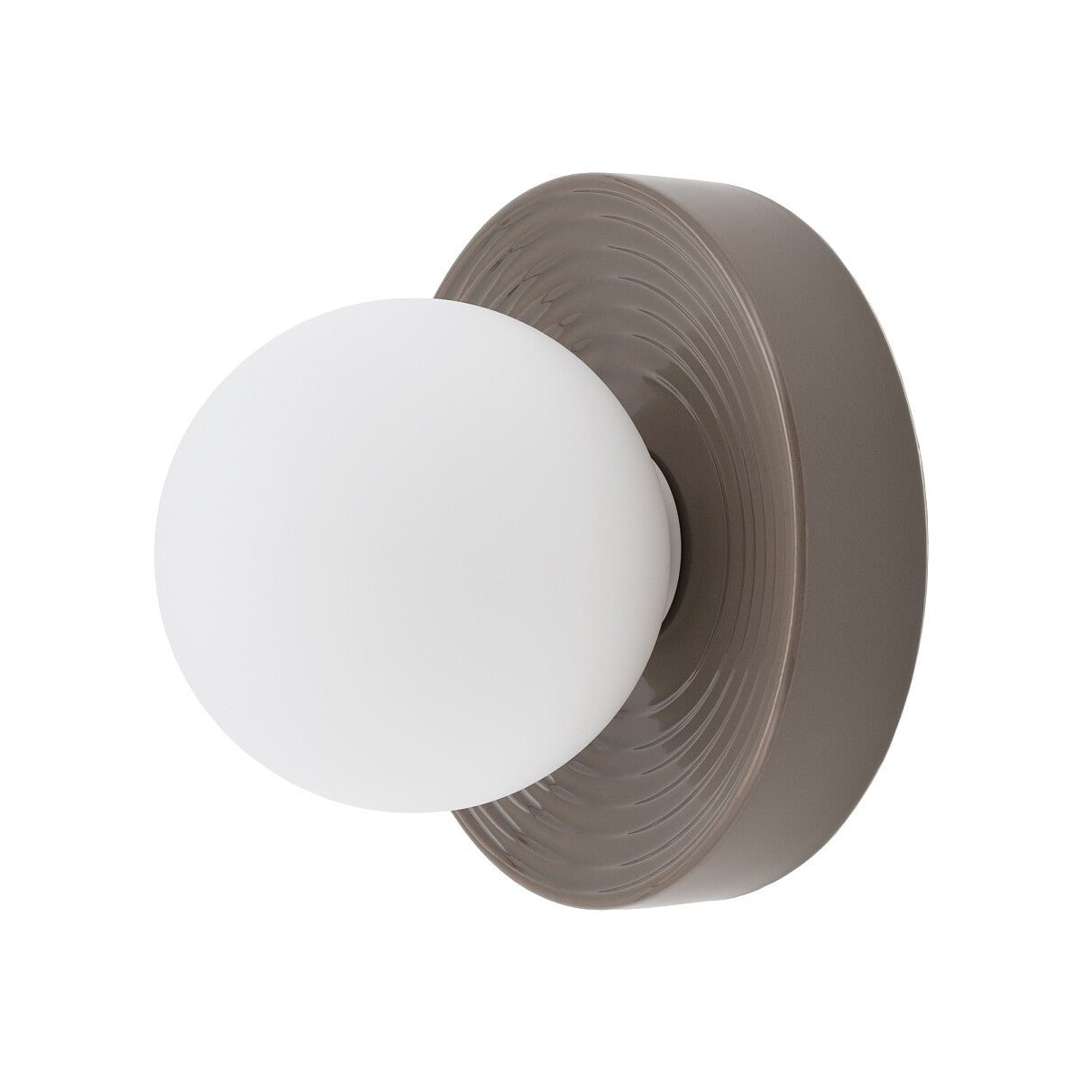 CLAY M keramische wandlamp bruin