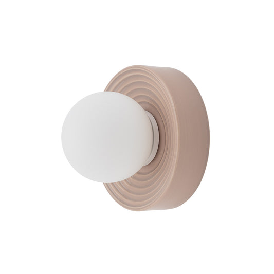 CLAY S keramische wandlamp roze