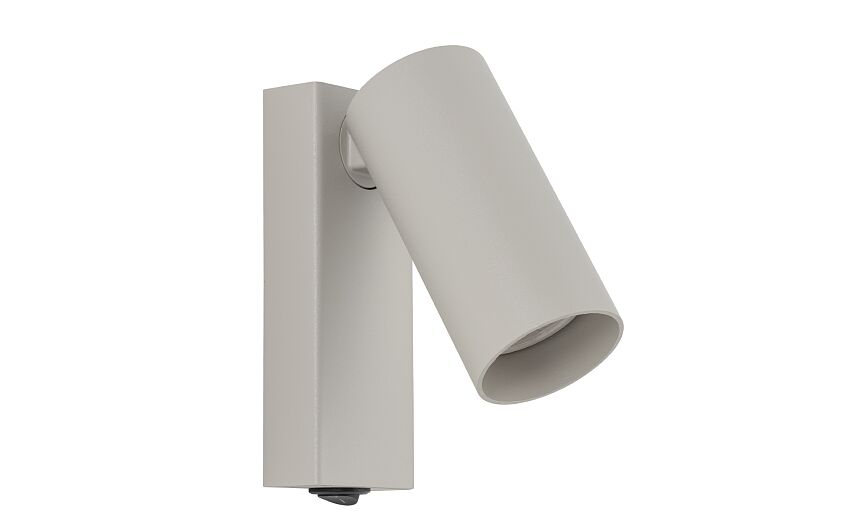 FOURTY wandspot zijdegrijs