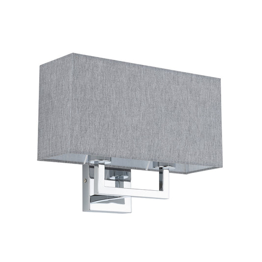 HOTEL MOOD wandlamp grijs dubbel