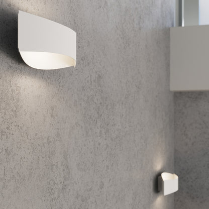 TONI langwerpige wandlamp wit